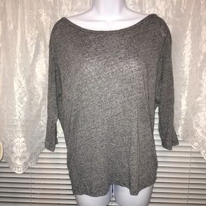 Mossimo Scoop Neck 3/4 Sleeve Shirt
